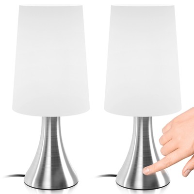 Jago  Tischlampe Dimmer Touchfunktion Nachttischlampe Tischleuchte Nachttischleu