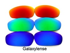 Galaxy Replacement Lenses For Oakley Split Jacket Blue Green Red Polarize 3Pair
