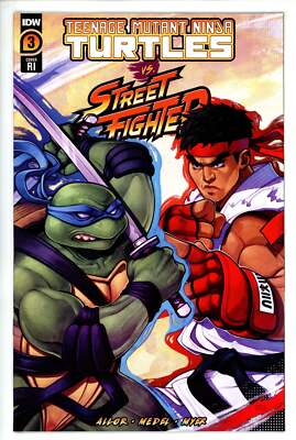 Teenage Mutant Ninja Turtles Vs Street Fighter 3 Beals Incentive Variant NM- (20