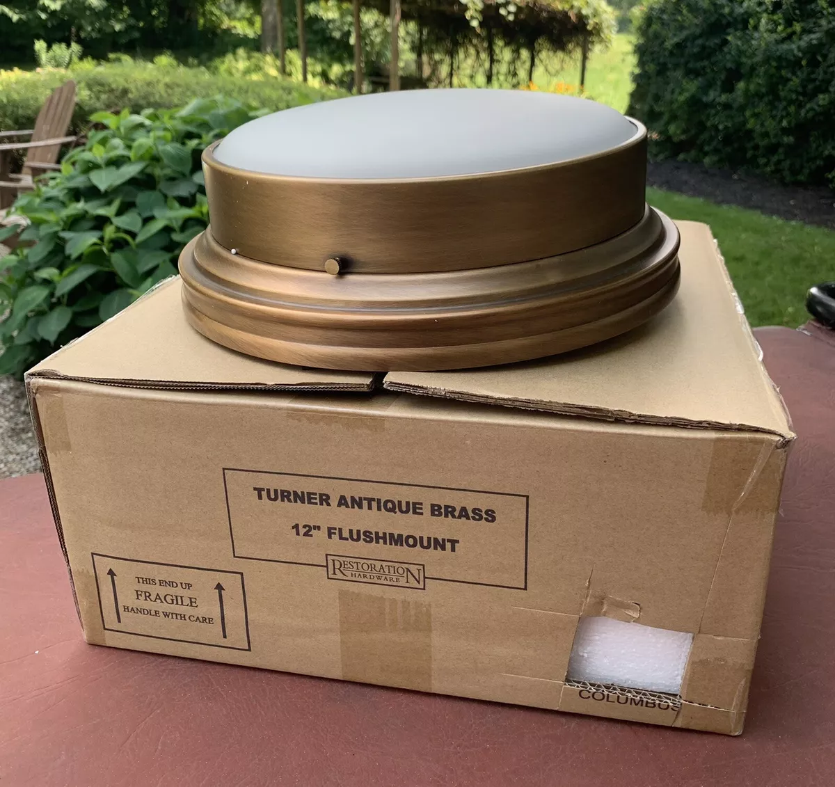 Rh flush mount ceiling on sale lights