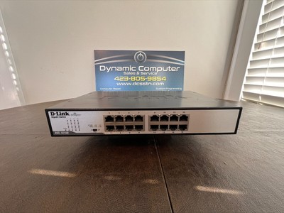 D-Link DGS-1100-16V2 16 Ports Easy Smart Managed Gigabit Ethernet Switch