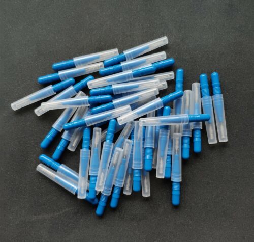 500X Interdental Brush Floss Sticks Tooth Floss Head Toothpick Cleaning 8 Colors - Afbeelding 1 van 54