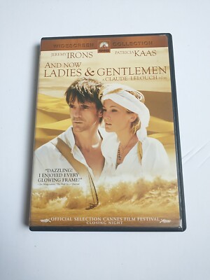 And Now Ladies and Gentlemen (DVD, 2004) Jeremy Irons, Patricia