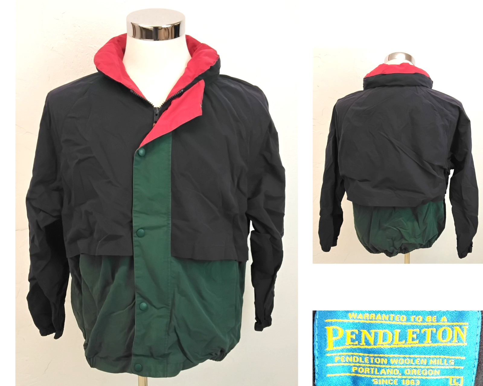Pendleton Light Jacket Men's Large Mesh Lining Hi… - image 1