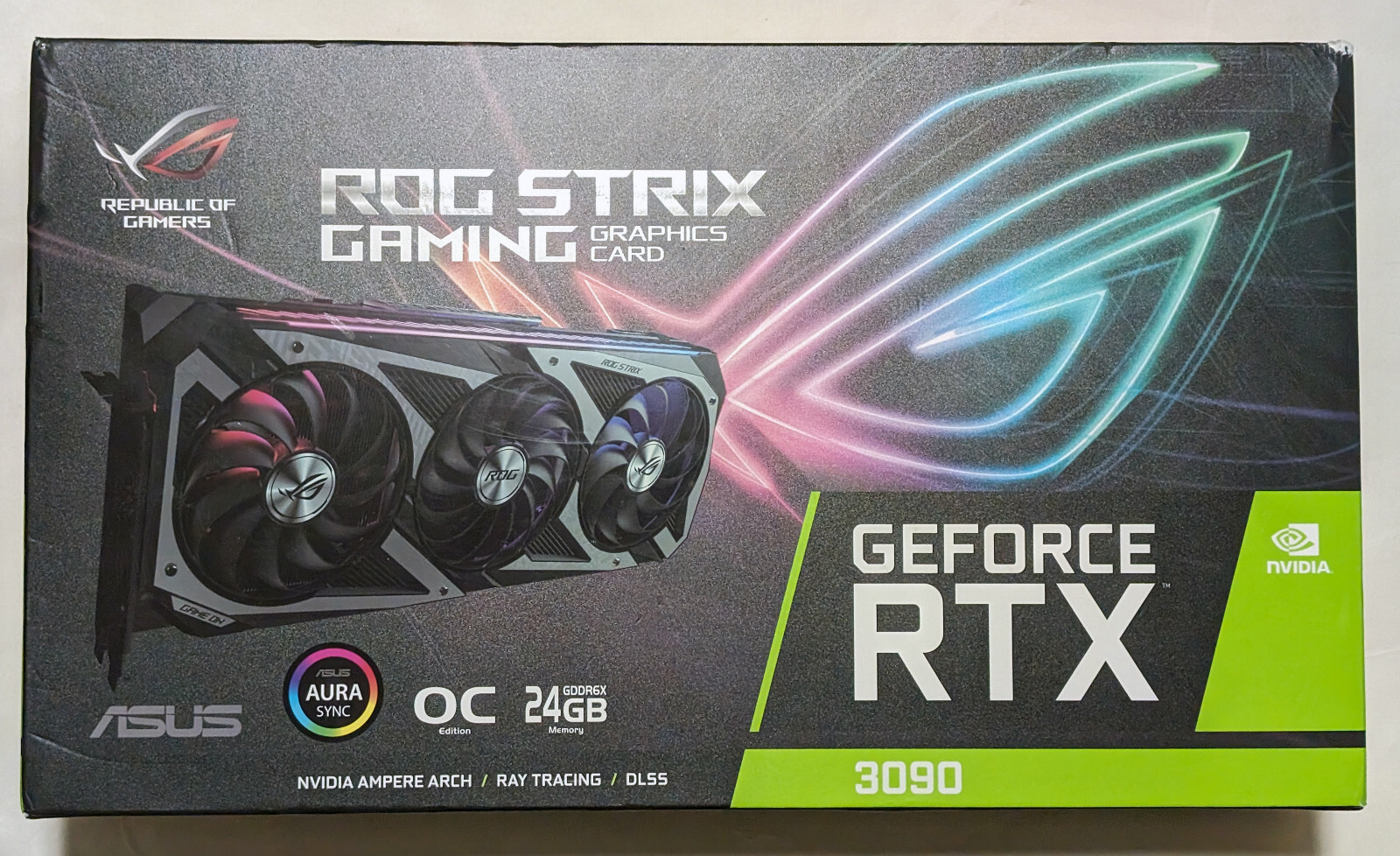 Unboxing: Conoce más de la ASUS ROG STRIX RTX 3090 O24G White Edition