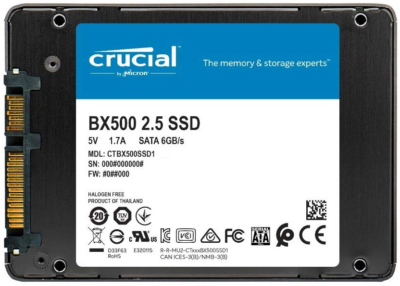 Crucial BX500 120GB 3D NAND SATA Internal SSD