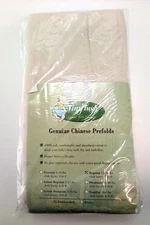 Tiny Tush Unbleached Chinese Prefolds (Set of 6) Regular 15-30lbs 
