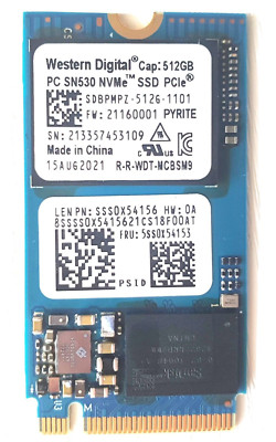 SSD Western Digital SN530 512Go M.2 2242 NVMe – Occasion Garantie 6 Mois
