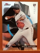 2021 Finest Rookie Design Variations Sixto Sanchez MARLINS 
