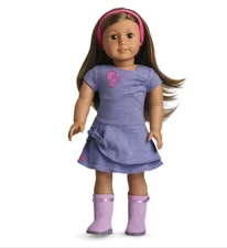 Beautiful American Girl Butterfly Twist Dress Oufit - New in Box - Retired