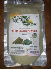 Neem Leaves Powder Pure Neminath Herbal Care 100 Natural Mission 100 g Exp 8/24