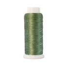 Softlight Metallic Mystery Green 1500m Embroidery Thread
