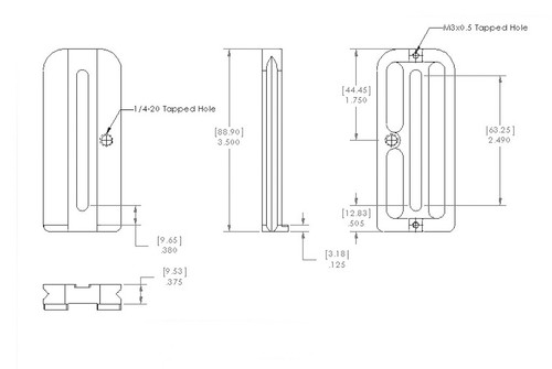 AF-S NIKKOR 200-500mm f/5.6E ED VR Lens Plate 4 RRS Kirk Arca Swiss Markins - Picture 4 of 5