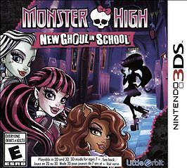 Monster High: New Ghoul in School (Nintendo 3DS, 2015)