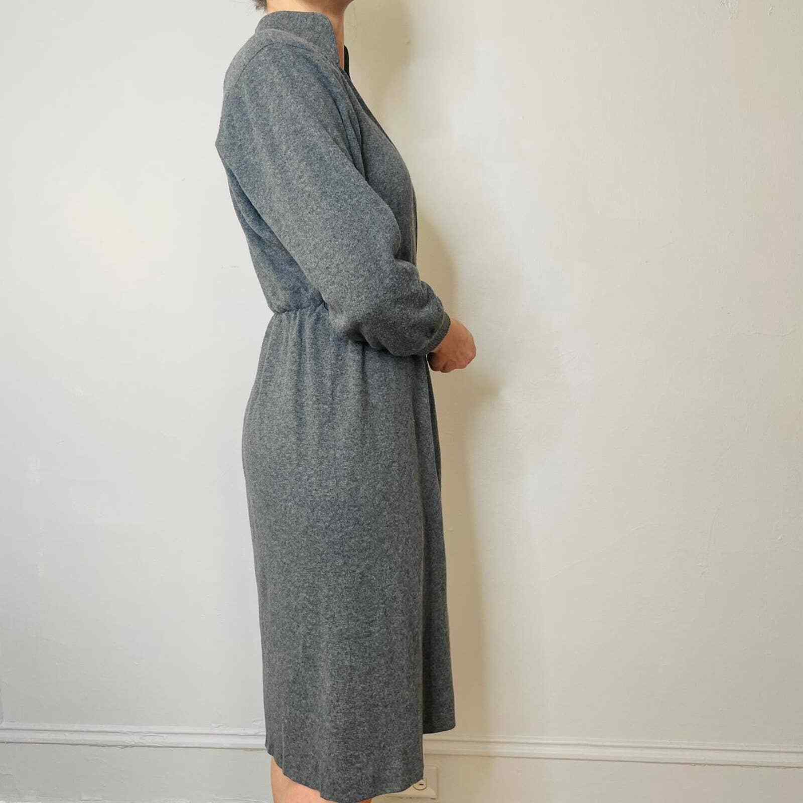 Vintage Willi of California Gray Sweater Dress - image 3