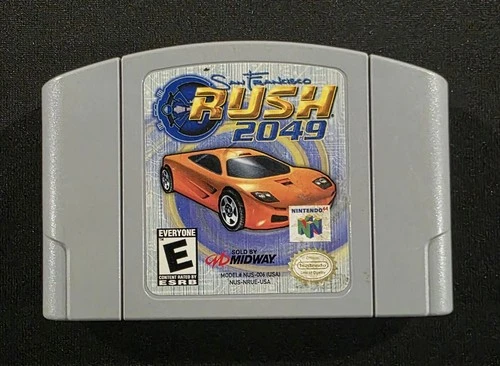 San Francisco Rush 2049 (Nintendo 64, N64) Authentic & Tested Cartridge