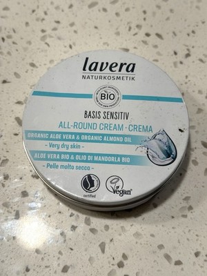 Lavera Basis All Round Cream 150ml - New (Dented Can)