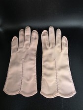 Vintage Opera Gloves Van Raalte Peach Nylon Gloves Size Small