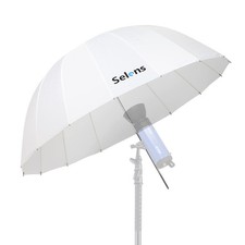 65 Inch Photography Studio Translucent Parabolic Lighting Reflective Umbrella...