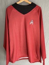 Star Trek 2009 Deluxe Red Shirt Uniform Rubie  s XL Long Sleeve