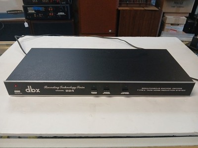 DBX Recording Technology Series Model 224 Type II Tape Noise Reduction System
