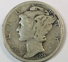 #A  134   1924-S  MERCURY DIME