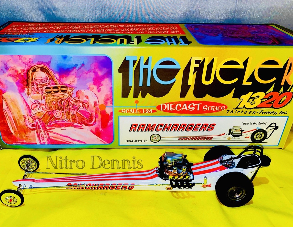 NHRA Ramchargers 1:24 Top Fuel NITRO Dragster 1320 FUELERS Diecast