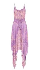 Spell & The Gypsy Collective~ Farrah Kerchief Lilac Fairy Dress Size XL - Fault