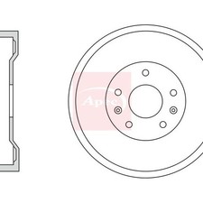 Tambour de frein Dacia DUSTER
