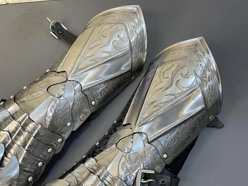 Nazgul Guanteletes Guantes Sauron LOTR Cosplay Conjunto de Armadura - Par de Acero Gótico - Imagen 3 de 4