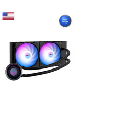 Darkflash Dn240A Aio Cpu Liquid Cooler High-Performance Pump Argb Sync Pwm Fans