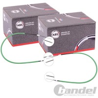 2X A.B.S. Handbremsseile Hinten Passend FüR Renault ScÉNic Scheibenbremse Links+