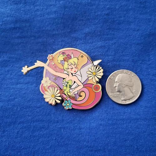 Disney TINKER BELL Peter Pan Fairy Collectible Enamel Pin - Exclusive BOXLUNCH