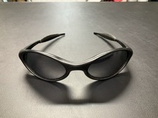 Vintage Oakley Eye Jacket Sunglasses Black Made In USA