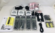 AT T Cordless Phone 4 Handset Cordless Answering System CL82413 New NO BOX