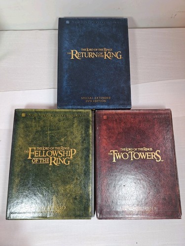 The Lord of the Rings Trilogy Special Extended Edition 12-DVD set - EXCELLENT - Picture 3 of 22