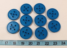 Lot of 10 Vex IQ 36-Tooth Crown Gear Add-On Pieces Extras Educational Robotics