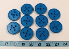 Lot of 10 Vex IQ 36-Tooth Crown Gear Add-On Pieces Extras Educational Robotics