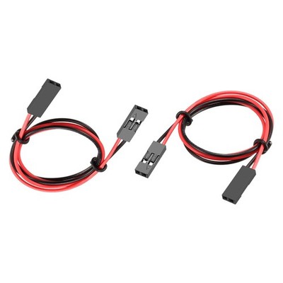 10PACK 2.54mm Pitch Ribbon Cable Female to Female 2P Jumper Wire 31cm