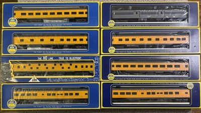 Vtg LotOf 8 AHM HO Scale UnionPacific/Rivorossi PassengerCars SeeDescription NIB