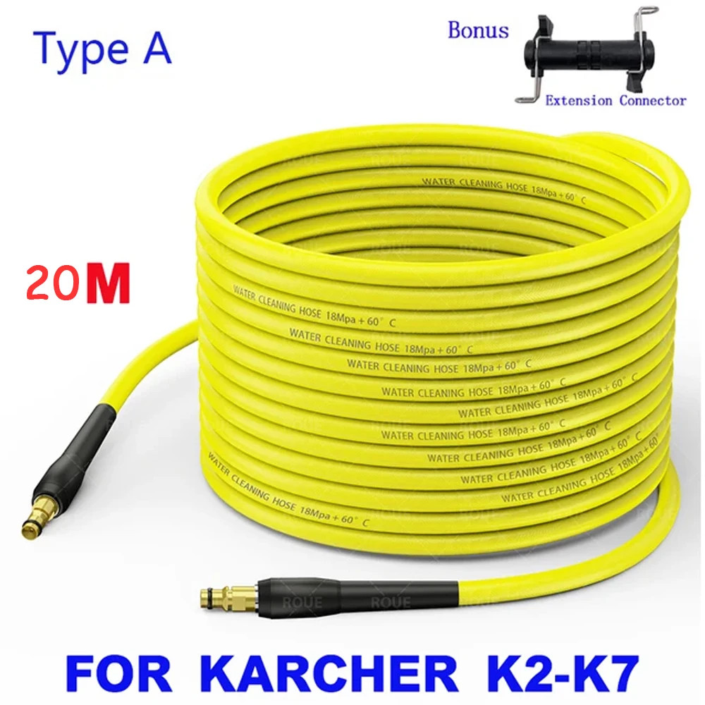 Hose Pressure Washer Extension Hose Click Quick Connector Ca