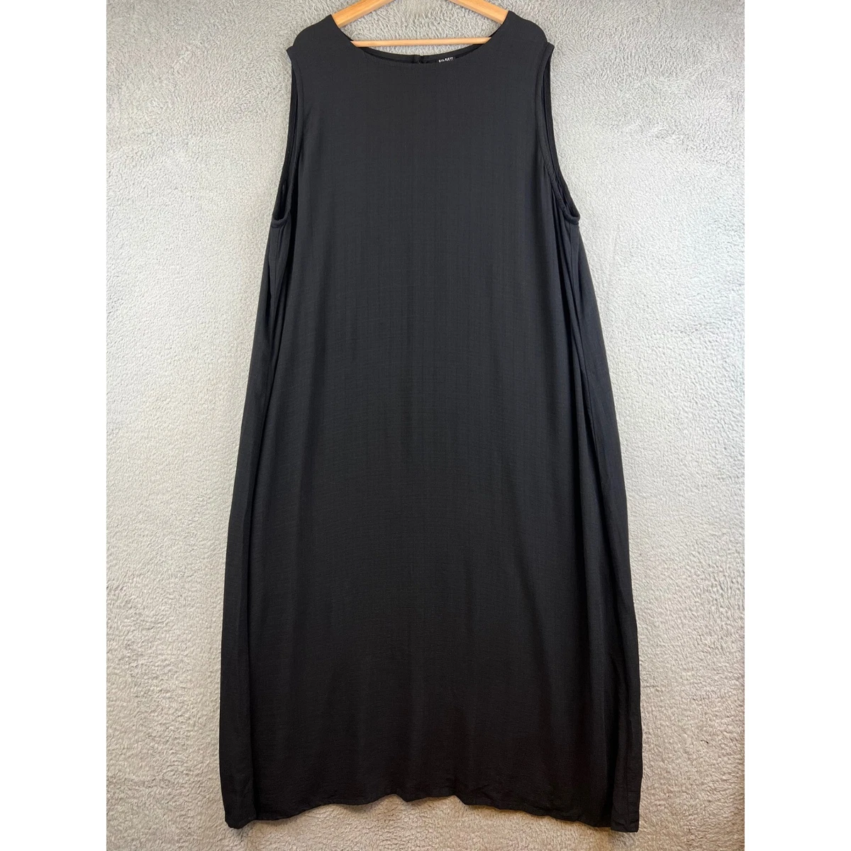 ebay black maxi dress maxi women's dresses MO&Co. Noir Women's Silk Backless Spaghetti Black Maxi Dress Slit Detail Black Size S