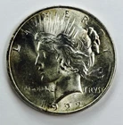 1922 P PEACE DOLLAR * * 90% SILVER * * GEM BU * *  NR #C1991
