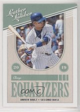 2019 Panini Leather & Lumber Equalizers Javier Baez #EQ-8 4l3