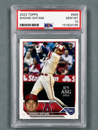 2023 Topps Shohei Ohtani #600 PSA 10 GEM MINT Angels All-Star MLB