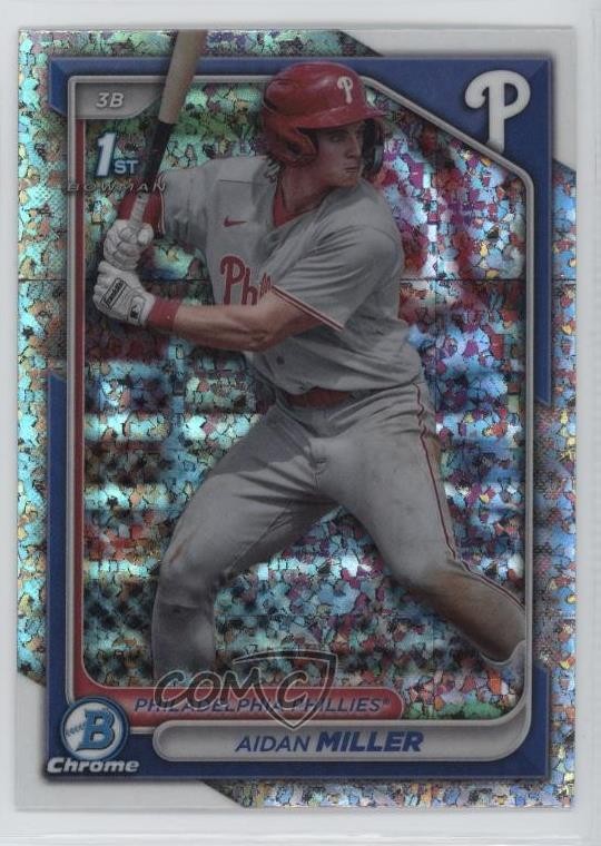 2024 Bowman Chrome Prospects Mini-Diamond Refractor Aidan Miller #BCP-27 0yd6