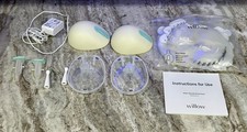 Willow 360 Wearable Breast Pump 3rd Generation White with Accessories