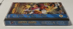Mickey Mania: The Timeless Adventures of Mickey Mouse Sega CD 1994 W/reg Card