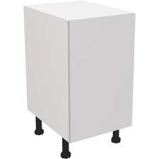 Fully Assembled 450mm Kitchen Base Unit Matt Light Grey Cabinet Cupboard