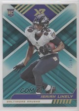 2022 Panini XR Rookies Teal 31/49 Isaiah Likely #154 m1k